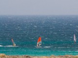 Wind surf view from the camp