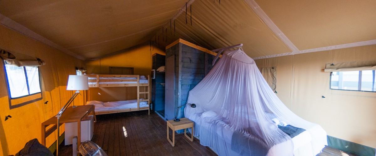 Our Luxury Safari tent for two nights!